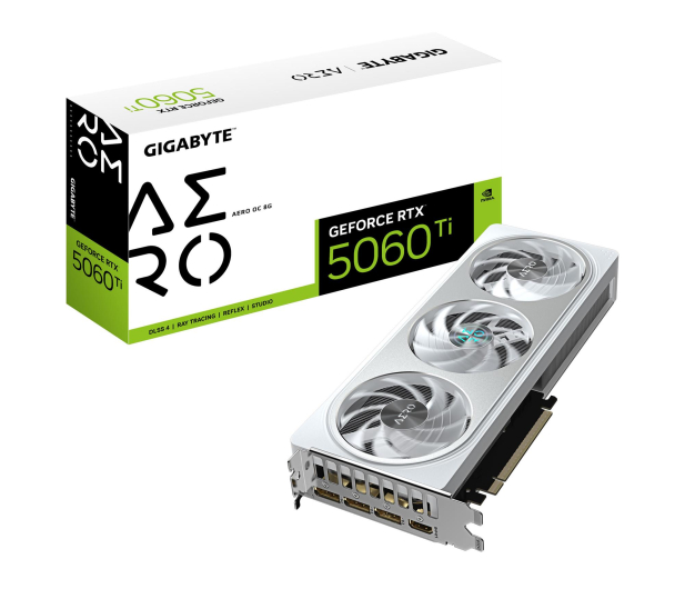 GIGABYTE GeForce RTX 5060 Ti Aero OC 8GB GDDR7 DLSS4 - 1331000 - zdjęcie